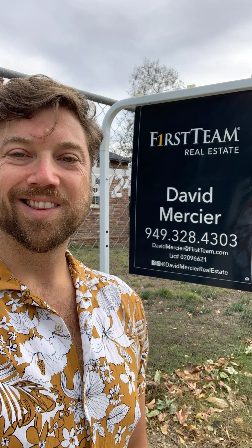 David today, a Realtor in Southern California